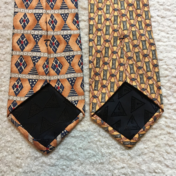 2 GUESS USA American Classic Ties - Picture 2 of 8